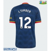 Arsenal Jurrien Timber #12 Bortedrakt 2026-27 Kortermet